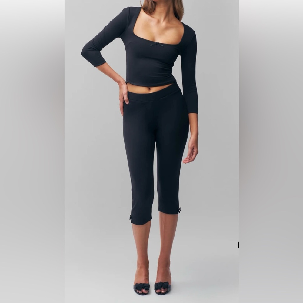 Danielle Guizio Jersey Capri Pant XS